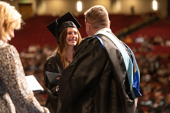 Convocation of the College of Education and Human Development in the I-Center.