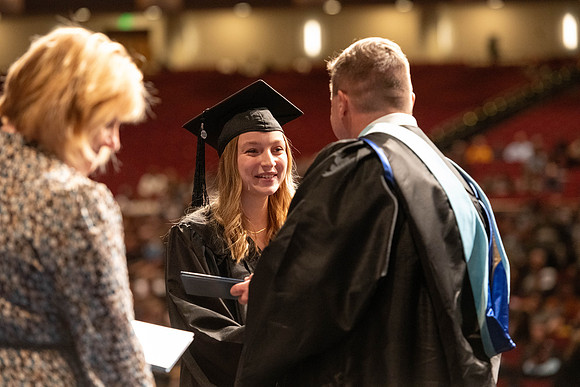 Convocation of the College of Education and Human Development in the I-Center.