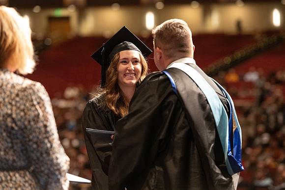 Convocation of the College of Education and Human Development in the I-Center.