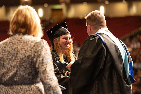 Convocation of the College of Education and Human Development in the I-Center.