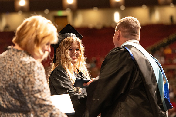 Convocation of the College of Education and Human Development in the I-Center.
