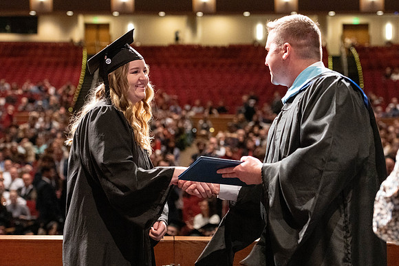 Convocation of the College of Education and Human Development in the I-Center.