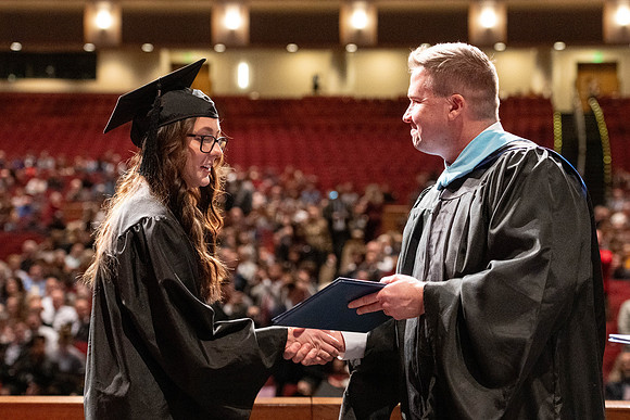 Convocation of the College of Education and Human Development in the I-Center.