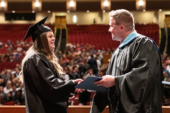 Convocation of the College of Education and Human Development in the I-Center.