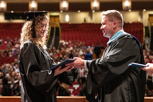 Convocation of the College of Education and Human Development in the I-Center.