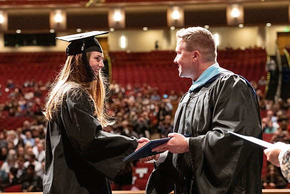 Convocation of the College of Education and Human Development in the I-Center.