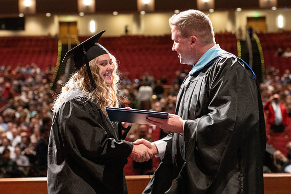 Convocation of the College of Education and Human Development in the I-Center.