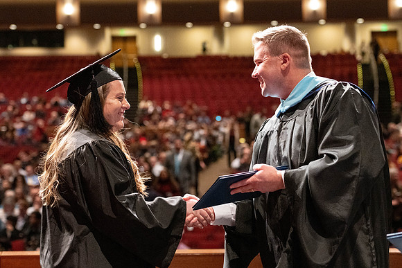 Convocation of the College of Education and Human Development in the I-Center.
