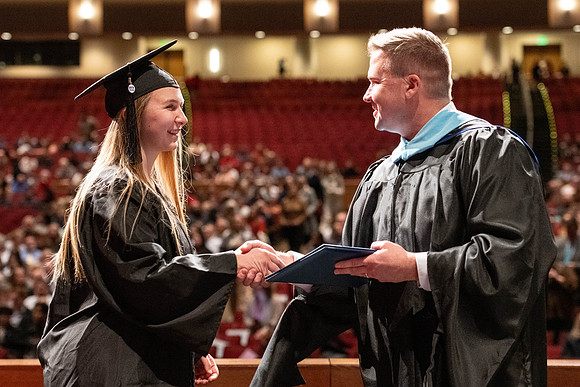 Convocation of the College of Education and Human Development in the I-Center.