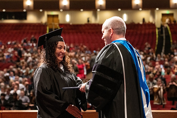 Convocation of the College of Education and Human Development in the I-Center.