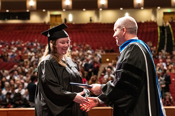 Convocation of the College of Education and Human Development in the I-Center.