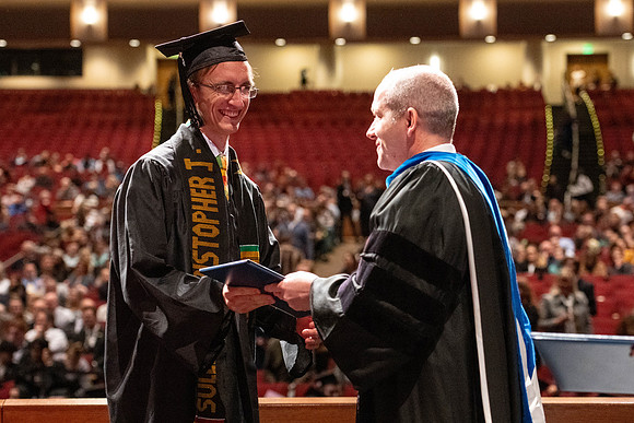 Convocation of the College of Education and Human Development in the I-Center.