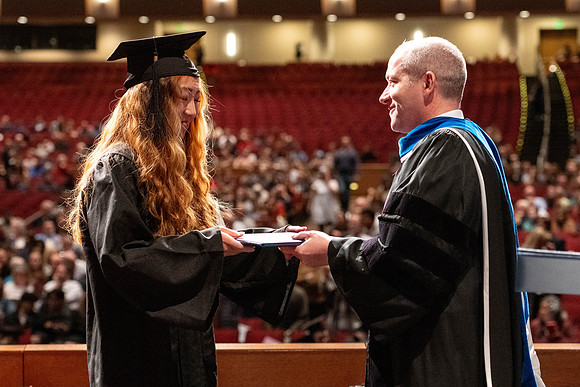 Convocation of the College of Education and Human Development in the I-Center.