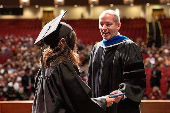 Convocation of the College of Education and Human Development in the I-Center.