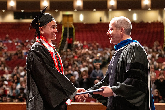 Convocation of the College of Education and Human Development in the I-Center.