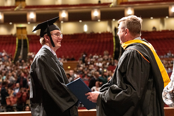 Convocation of the College of Education and Human Development in the I-Center.