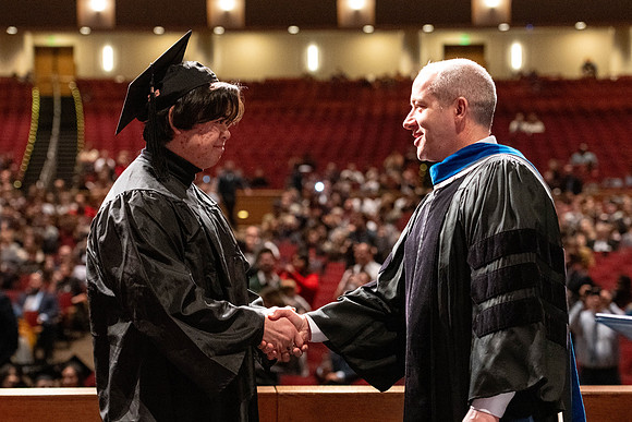 Convocation of the College of Education and Human Development in the I-Center.