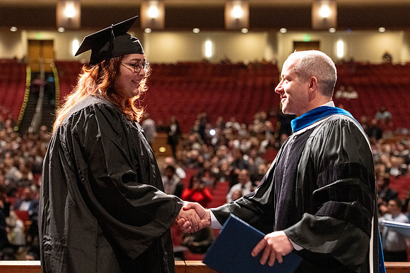 Convocation of the College of Education and Human Development in the I-Center.
