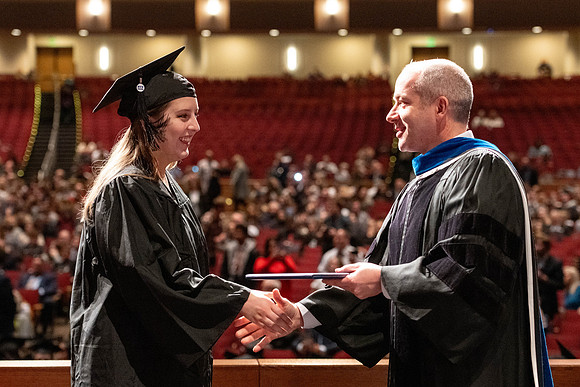 Convocation of the College of Education and Human Development in the I-Center.