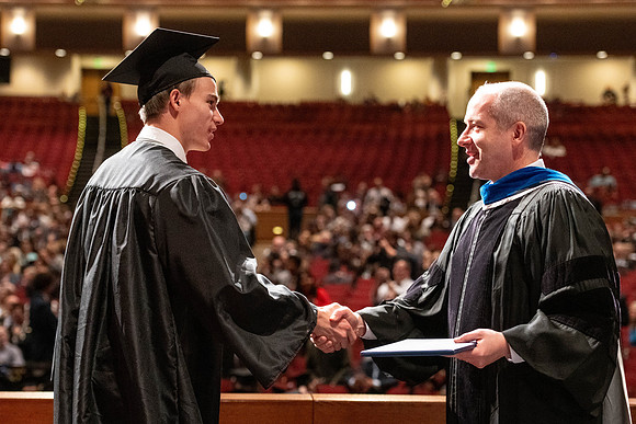 Convocation of the College of Education and Human Development in the I-Center.