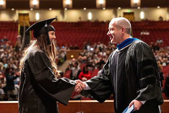 Convocation of the College of Education and Human Development in the I-Center.