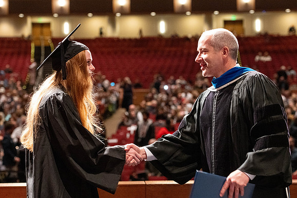 Convocation of the College of Education and Human Development in the I-Center.