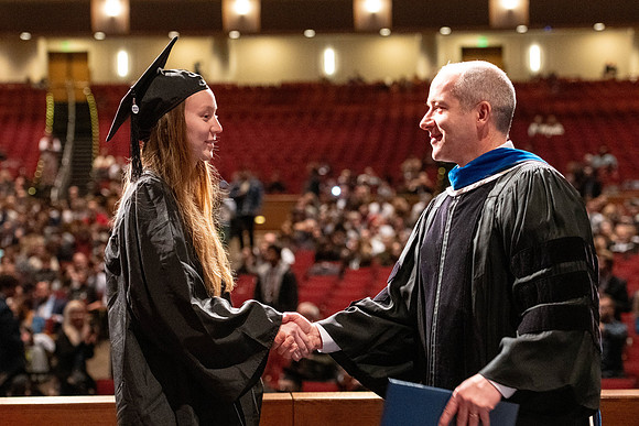 Convocation of the College of Education and Human Development in the I-Center.
