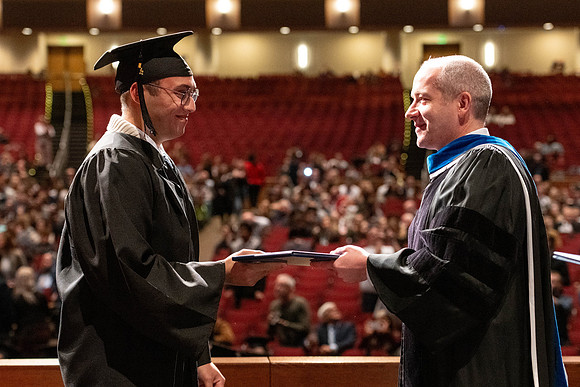 Convocation of the College of Education and Human Development in the I-Center.