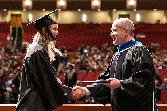 Convocation of the College of Education and Human Development in the I-Center.