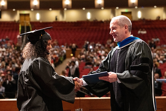 Convocation of the College of Education and Human Development in the I-Center.