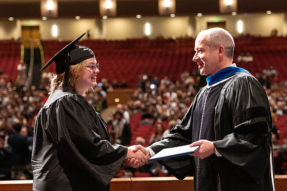 Convocation of the College of Education and Human Development in the I-Center.