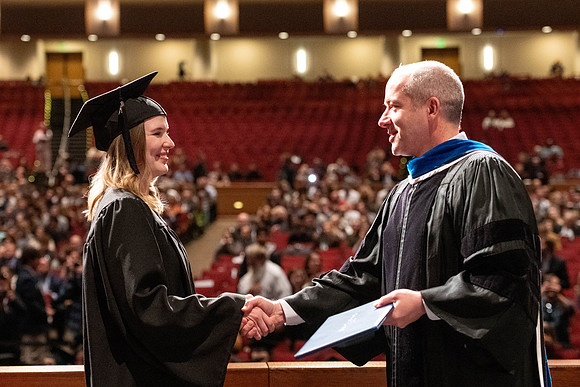 Convocation of the College of Education and Human Development in the I-Center.