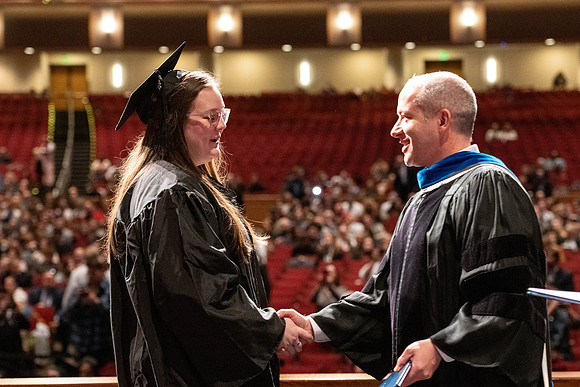 Convocation of the College of Education and Human Development in the I-Center.