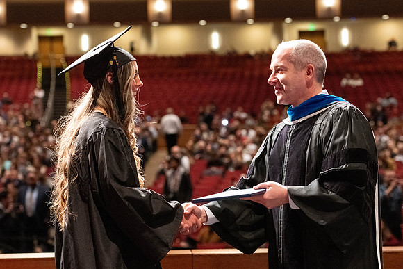 Convocation of the College of Education and Human Development in the I-Center.