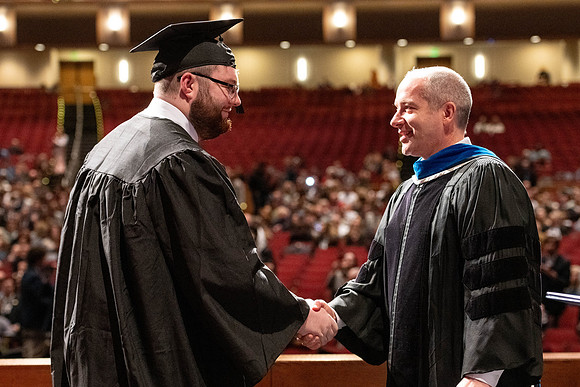 Convocation of the College of Education and Human Development in the I-Center.