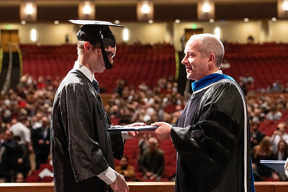 Convocation of the College of Education and Human Development in the I-Center.