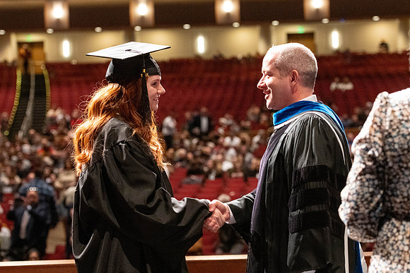 Convocation of the College of Education and Human Development in the I-Center.