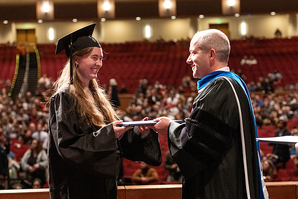 Convocation of the College of Education and Human Development in the I-Center.