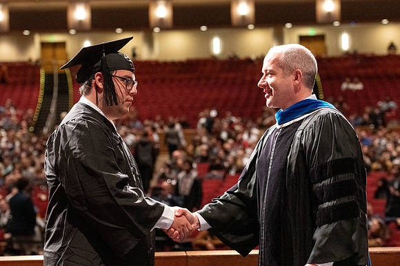 Convocation of the College of Education and Human Development in the I-Center.