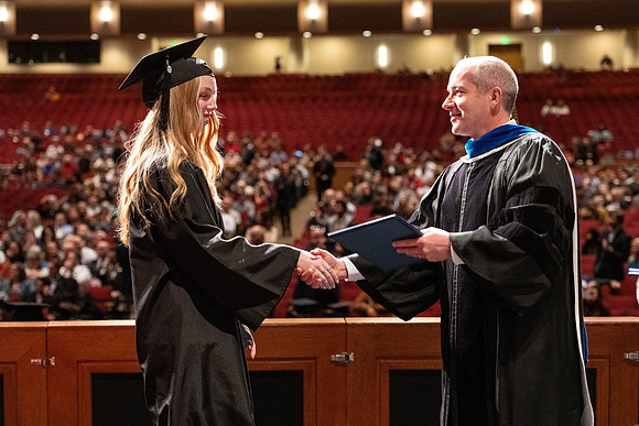 Convocation of the College of Education and Human Development in the I-Center.