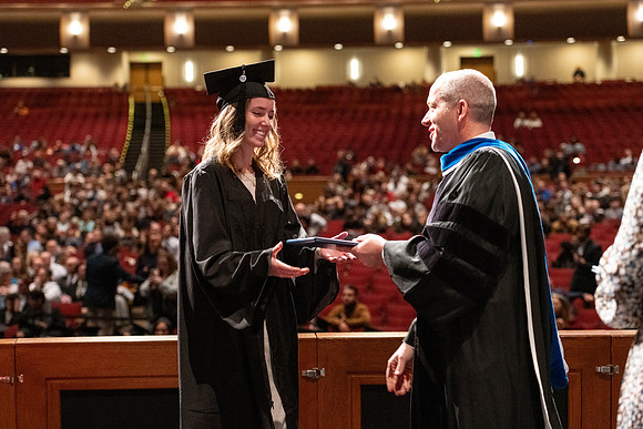 Convocation of the College of Education and Human Development in the I-Center.