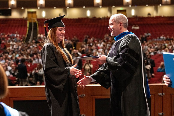 Convocation of the College of Education and Human Development in the I-Center.