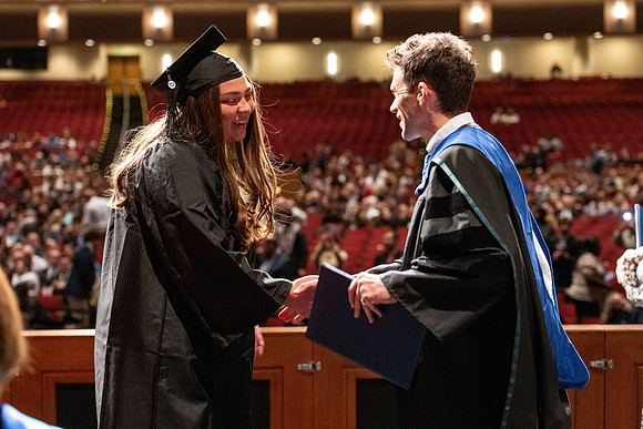Convocation of the College of Education and Human Development in the I-Center.