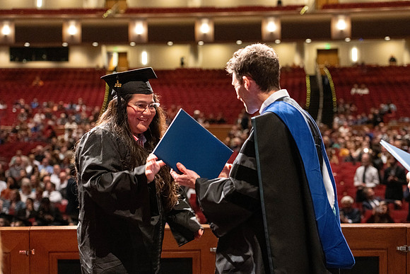 Convocation of the College of Education and Human Development in the I-Center.