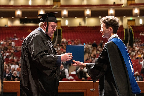 Convocation of the College of Education and Human Development in the I-Center.