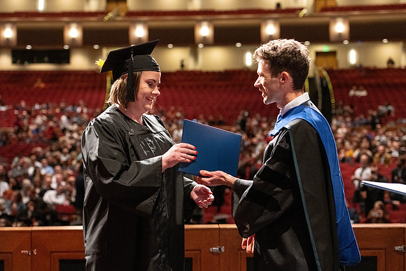 Convocation of the College of Education and Human Development in the I-Center.