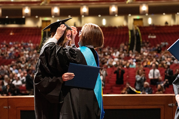 Convocation of the College of Education and Human Development in the I-Center.