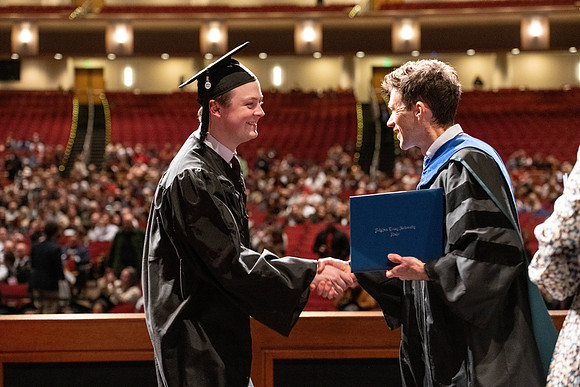 Convocation of the College of Education and Human Development in the I-Center.