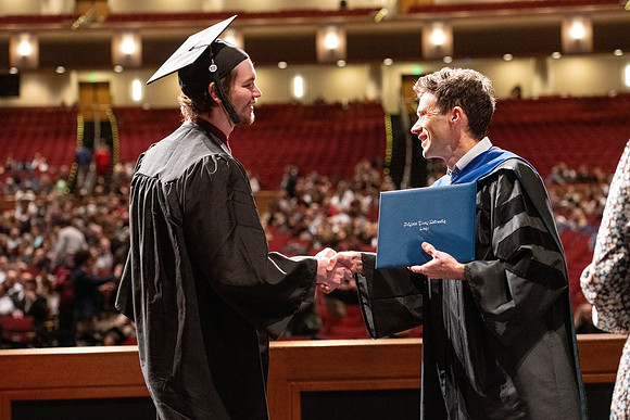 Convocation of the College of Education and Human Development in the I-Center.