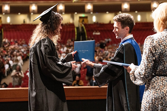 Convocation of the College of Education and Human Development in the I-Center.